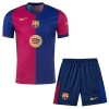 FC Barcelona Domácí 2024-25 - Dětské Fotbalové Dresy (S/S)